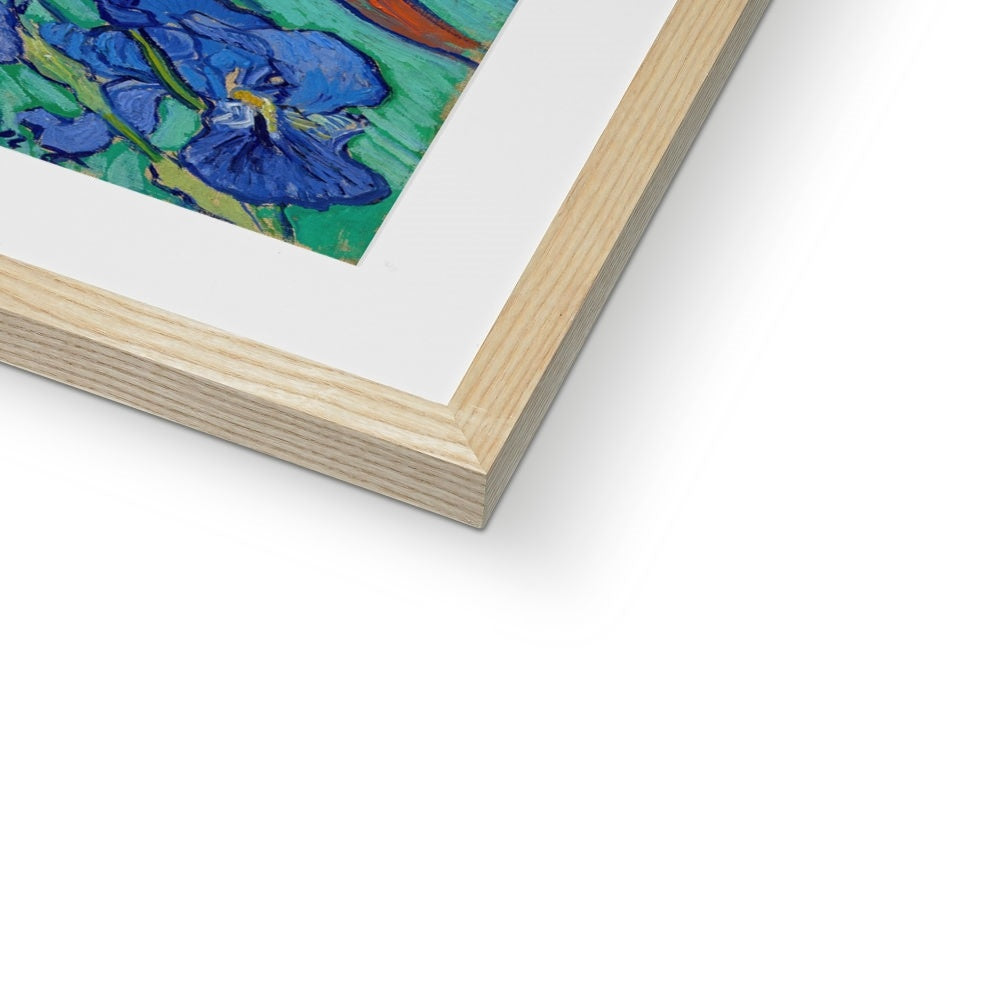 Irises by Vincent van Gogh Framed & Mounted Print