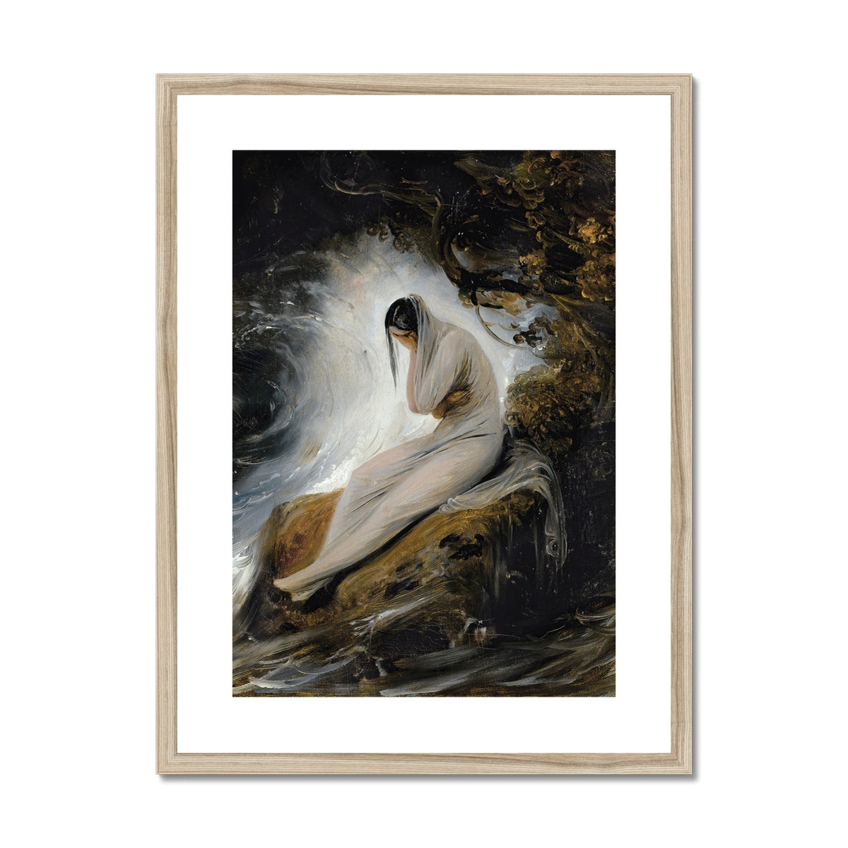 The Maiden’s Lament by Horace Vernet Framed & Mounted Print