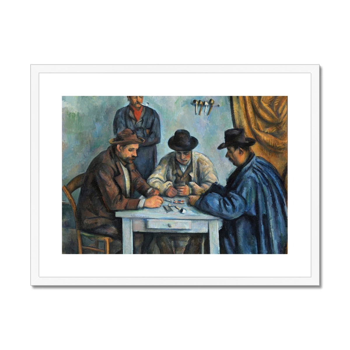 The Card Players by Paul Cézanne Framed & Mounted Print