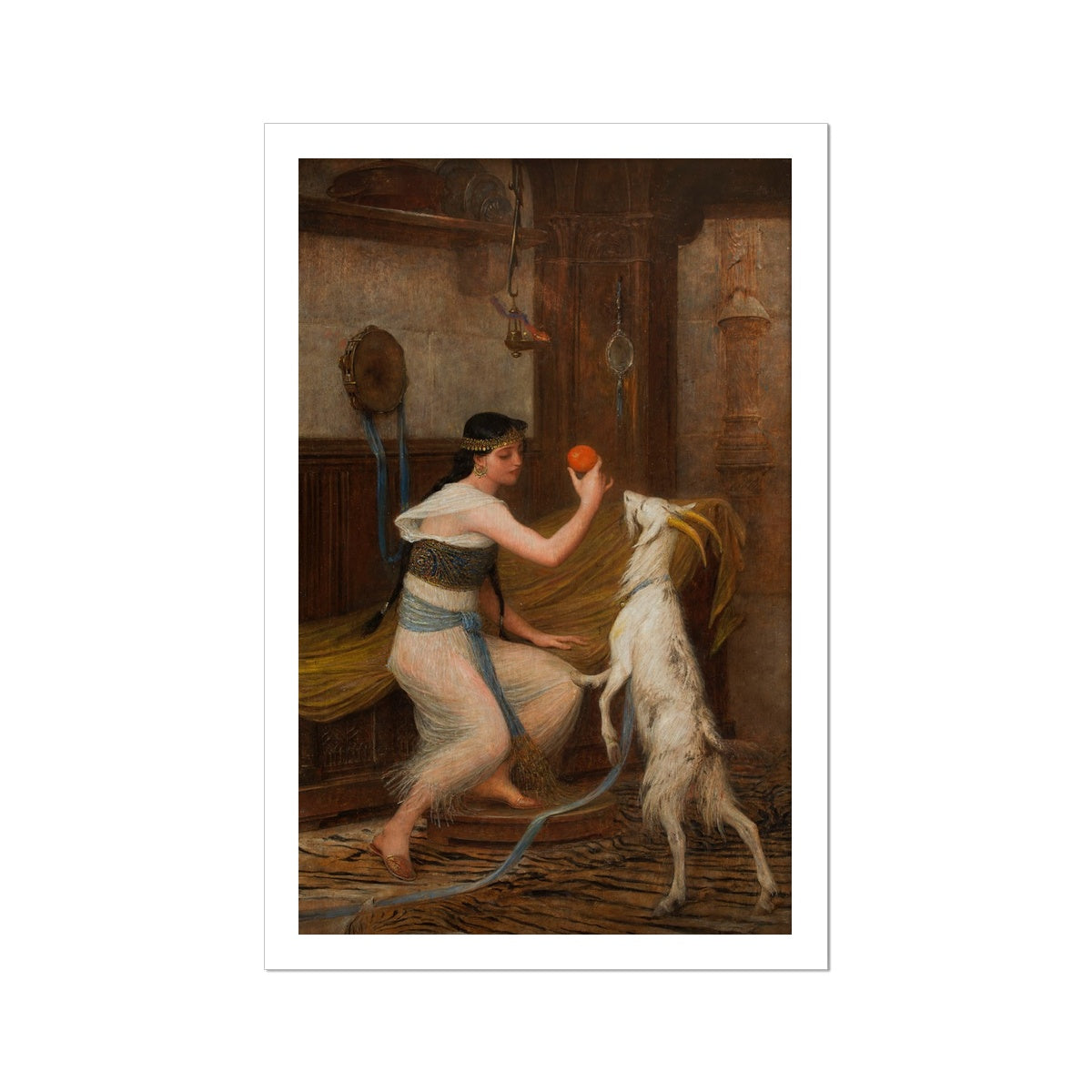 Esméralda  (circa 1889) by Lionel Royer Fine Art Print