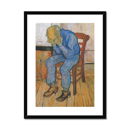 At Eternity’s Gate by Vincent van Gogh Framed & Mounted Print