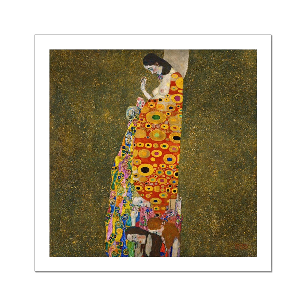 Hope, II by Gustav Klimt Fine Art Print