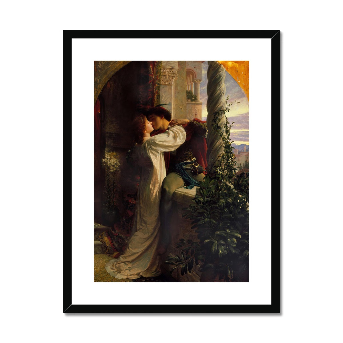 Romeo and Juliet by Frank Dicksee  Framed & Mounted Print