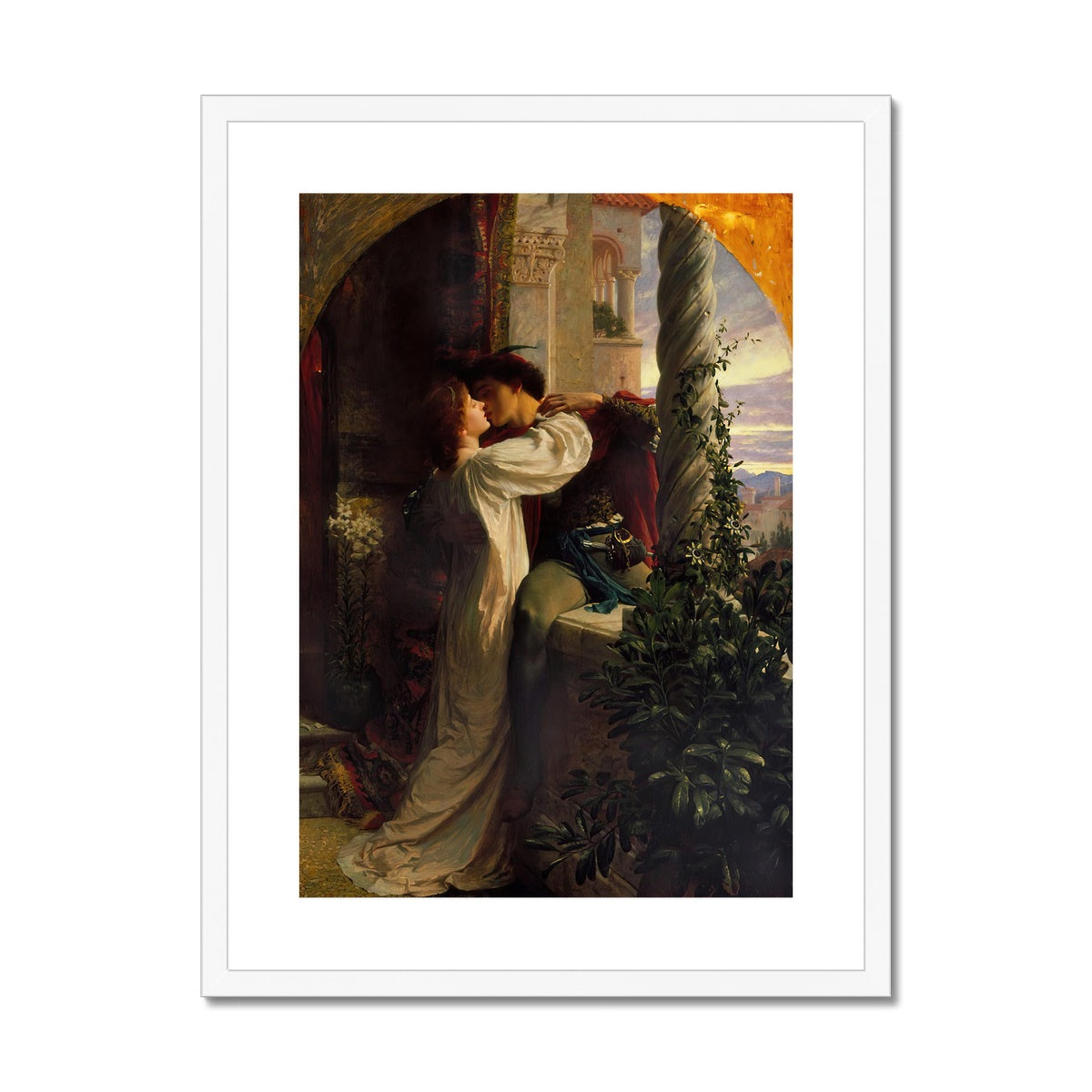 Romeo and Juliet by Frank Dicksee  Framed & Mounted Print