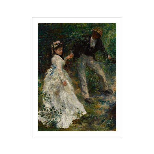 La Promenade by Pierre-Auguste Renoir  Fine Art Print