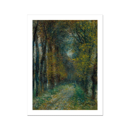 L’allée Couverte by Pierre-Auguste Renoir Fine Art Print