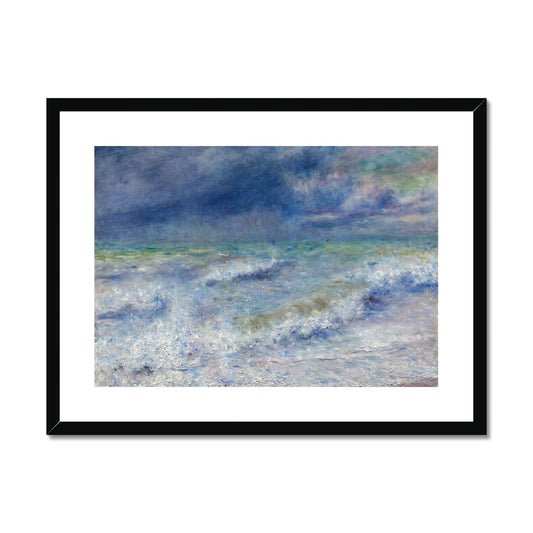 Seascape by Pierre-Auguste Renoir Framed & Mounted Print