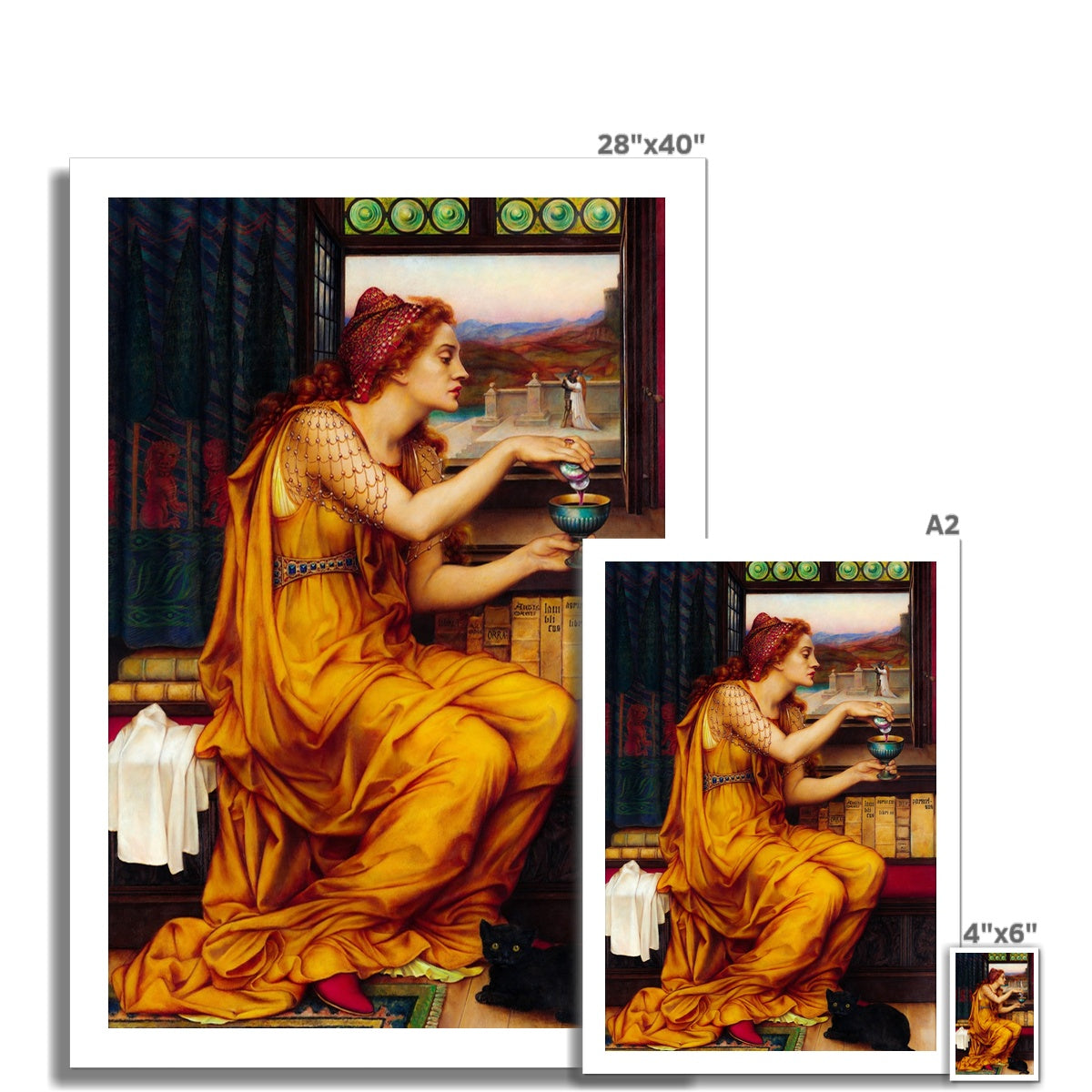 The Love Potion by Evelyn De Morgan Fine Art Print