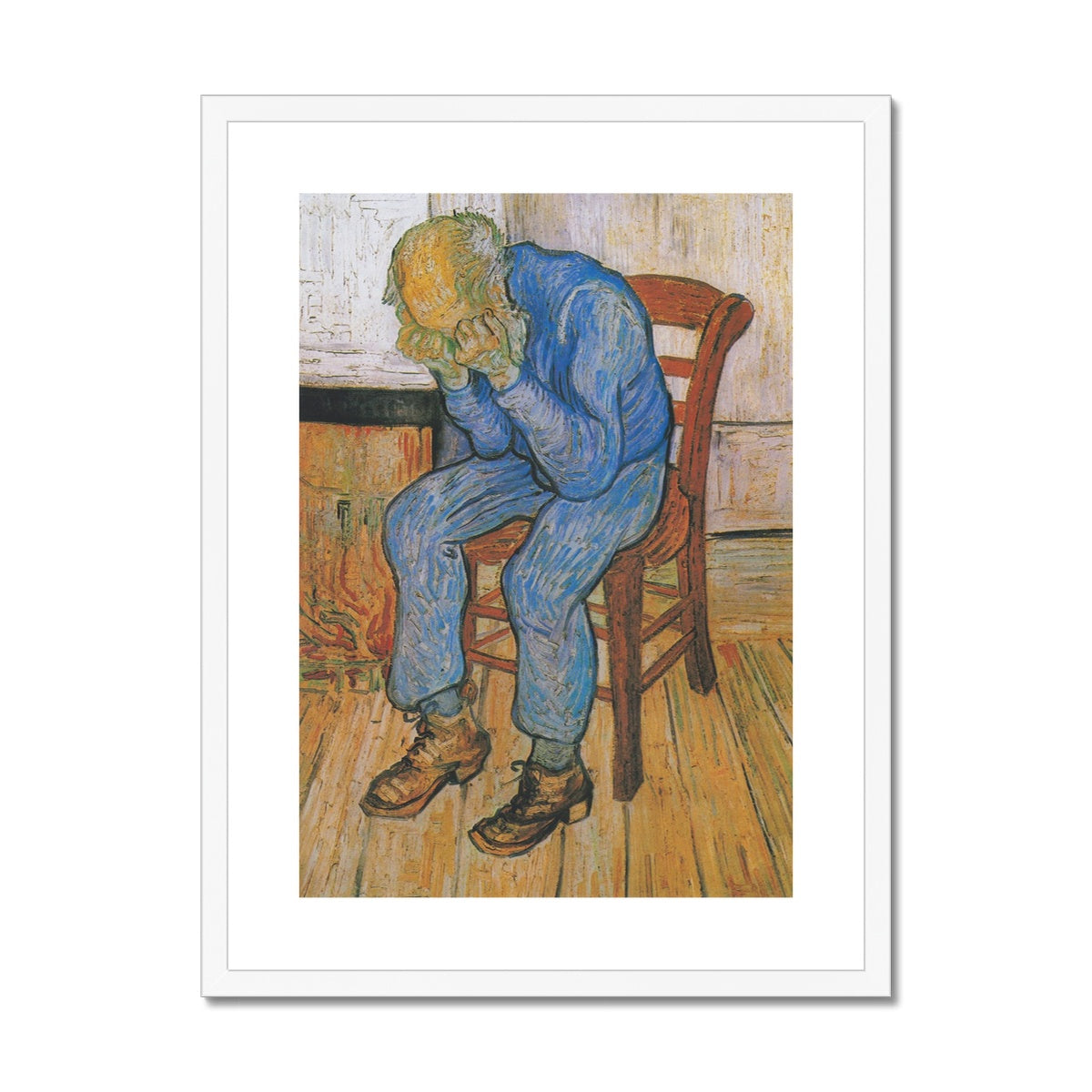 At Eternity’s Gate by Vincent van Gogh Framed & Mounted Print