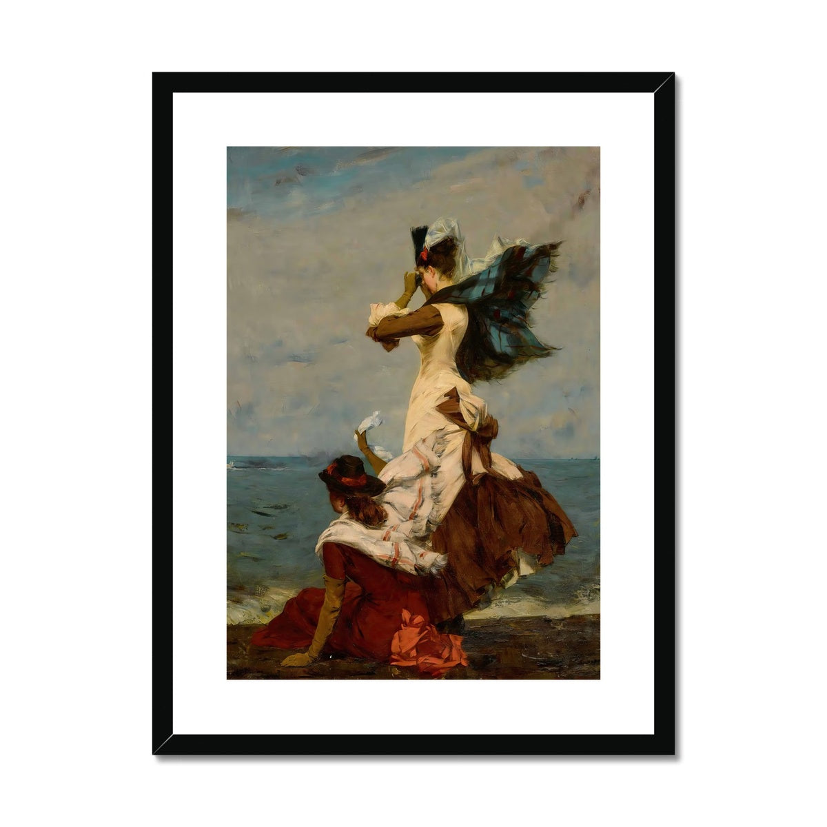 Ils Sont Partis! by Charles Hermans  Framed & Mounted Print