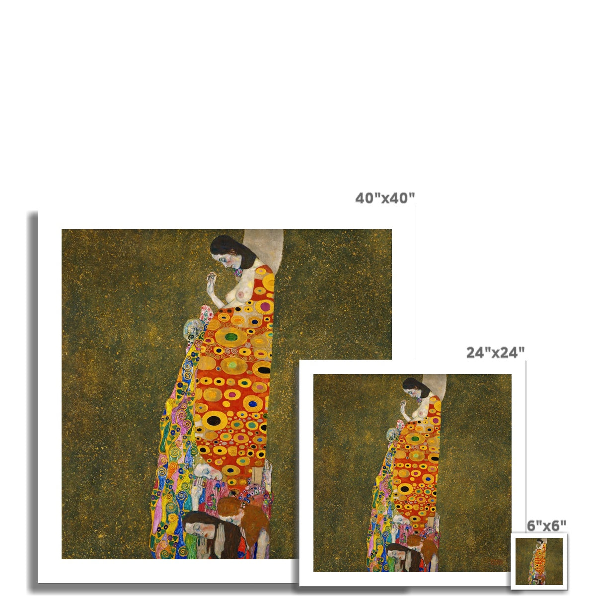 Hope, II by Gustav Klimt Fine Art Print