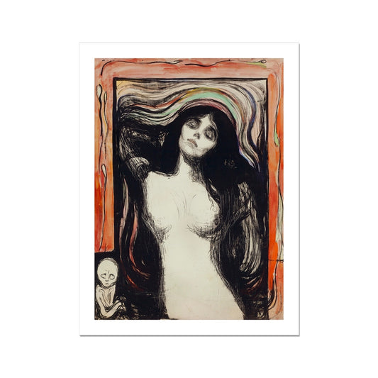 Madonna by Edvard Munch Fine Art Print