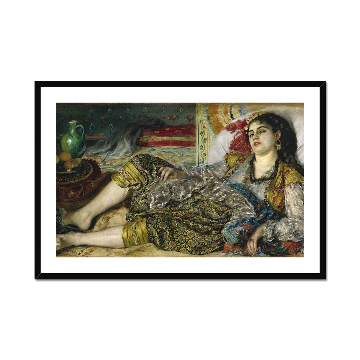 Odalisque by Pierre-Auguste Renoir Framed & Mounted Print