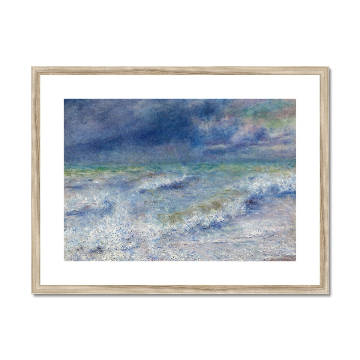 Seascape by Pierre-Auguste Renoir Framed & Mounted Print