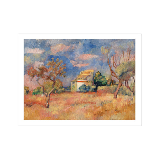 Dovecote at Bellevue (Pigeonnier de Bellevue) by Pierre-Auguste Renoir Fine Art Print