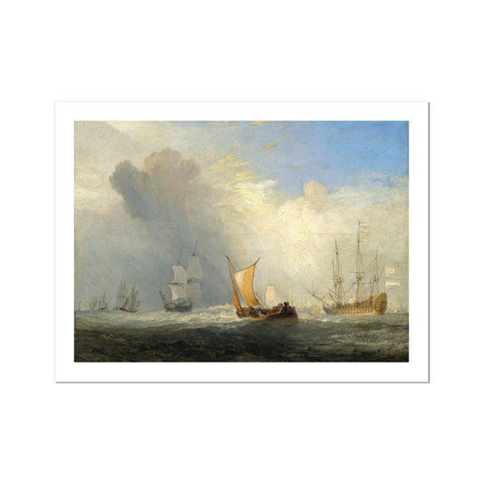 Rotterdam Ferry-Boat by Joseph Mallord William Turner Fine Art Print