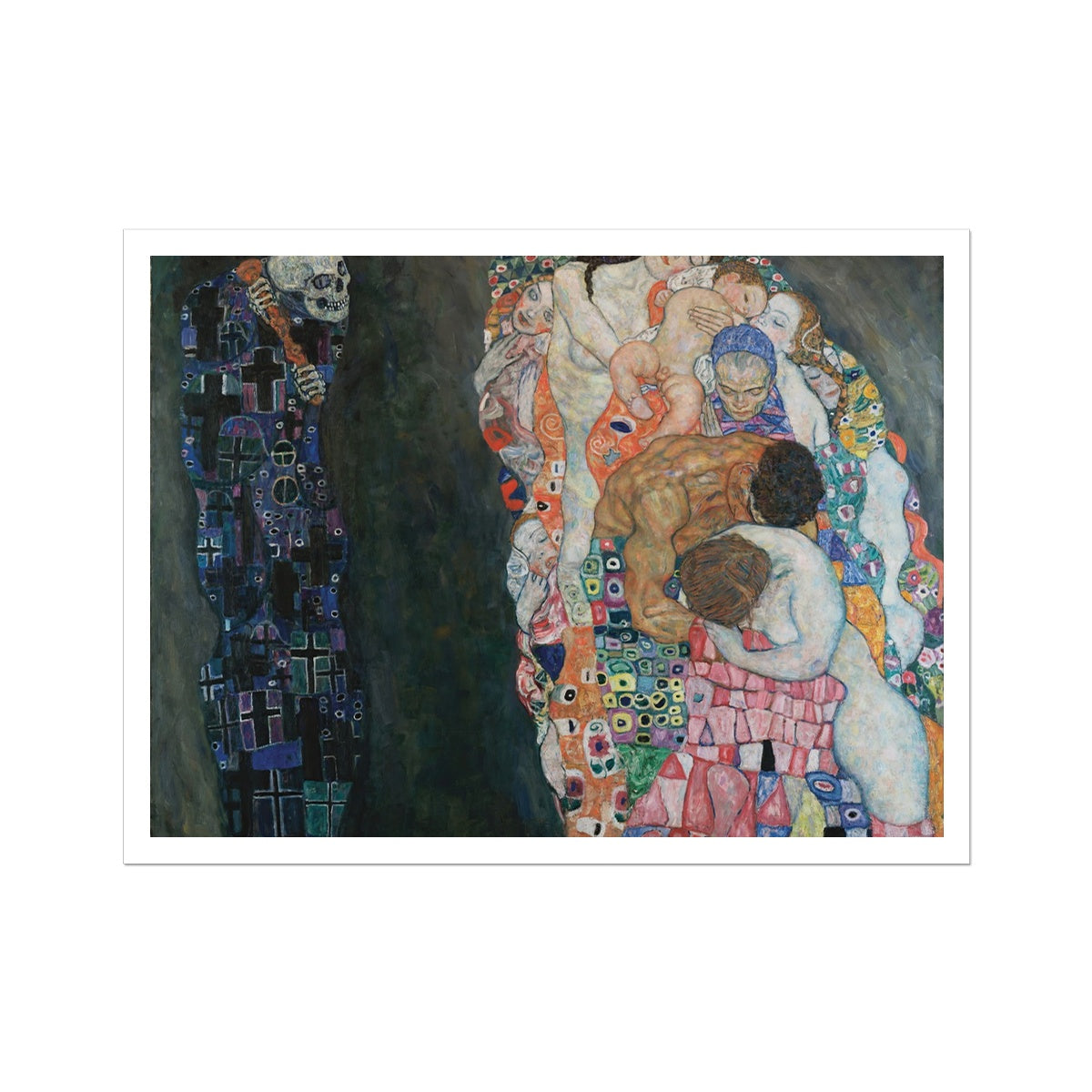 Death and Life by Gustav Klimt  Fine Art Print